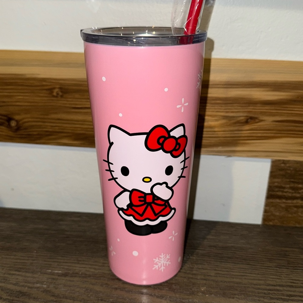 Hello Kitty Christmas Stainless Steel Cup